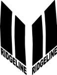 Fender "RIDGELINE" Slash Decals for 2017-2024 Honda Ridgeline (x2)