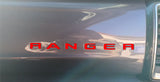 Dashboard "Ranger" Decal Inserts for 2019-2024 Ford Ranger