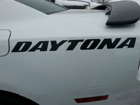 "DAYTONA" Decals For The Dodge Charger (x2)