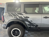 Side Decals for 2021-2024 Ford Bronco (x2)