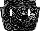 Hood "Topographic" Decal Cover for 2018-2021 Jeep Gladiator