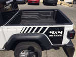 4x4 Off Road Quarter Stripe Decal Graphic for 2020-2021 Jeep Gladiator (x2)