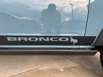 Rocker Stripe Decals for 2021-2024 Ford Bronco (x2)
