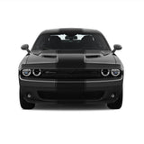 18" Racing Stripes w/pins Self Healing Vinyl fits Dodge Challenger 2008 to 2022