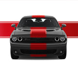 18" Racing Stripes w/pins Self Healing Vinyl fits Dodge Challenger 2008 to 2022