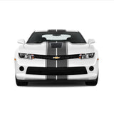 Dual 8" Racing Stripes w/pins Self Healing Vinyl fits Chevy Camaro 2010 to 2015