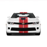 Dual 8" Racing Stripes w/pins Self Healing Vinyl fits Chevy Camaro 2010 to 2015