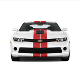 Dual 8" Racing Stripe w/pins Self Healing Vinyl fits Chevy Camaro 2010 to 2015