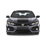 24" Racing Stripe Self Healing Vinyl fits Honda Civic Si Sedan 2017 to 2020