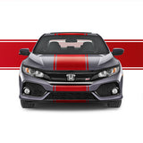 16" Racing Stripes w/pins Self Healing  fits Honda Civic Si Sedan 2017 - 2020