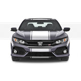 16" Racing Stripes w/pins Self Healing  fits Honda Civic Si Sedan 2017 - 2020