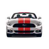 Dual 11" Racing Stripes Self Healing fits Ford Mustang Convertible 2016 to 2022