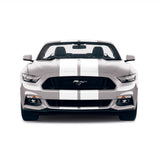 Dual 11" Racing Stripes Self Healing fits Ford Mustang Convertible 2016 to 2022