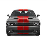 Dual 11" w/pins Racing Stripes Self Healing Vinyl fits Dodge Challenger 08 - 23