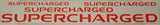 SUPERCHARGED Decal 04-08 Grand Prix Style