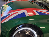 British Flag Hood Stripe Decals for 2025-2026 Mini Cooper Sport