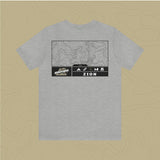 Zion National Park - Adventure Life Trail Topographic Garment Dyed Tee