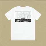 Acadia National Park - Adventure Life Trail Topographic Garment Dyed Tee