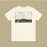 Cuyahoga Valley National Park - Adventure Life Trail Topographic Garment Dyed Tee