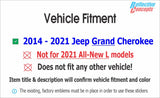 Jeep Emblem Overlay Decals   - 2014-2021 Grand Cherokee