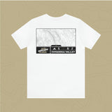 Cuyahoga Valley National Park - Adventure Life Trail Topographic Garment Dyed Tee