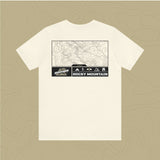 Rocky Mountain National Park - Adventure Life Trail Topographic Garment Dyed Tee