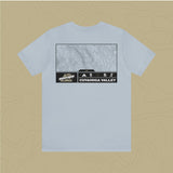 Cuyahoga Valley National Park - Adventure Life Trail Topographic Garment Dyed Tee