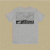 Great Smoky Mountains National Park - Adventure Life Trail Topographic Garment Dyed Tee
