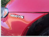 3800 V6 Badge Overlay Decal - 97-99 Grand Prix