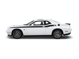 Double Stripes RT Lettering Vinyl Livery Kit Fits Dodge Challenger 2015 - 2023