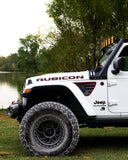 Premium Fender Vent Decal Set | Black Flag - fits Wrangler JL & Gladiator JT