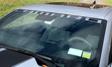 CAMARO Windshield Banner Decal - 2010-2015 Camaro