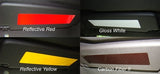 Visor Label Overlay Decals - 2010-2017 Camaro