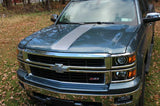 Center Hood & Tailgate Stripe Kit - 2014-2015 Silverado