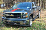 Center Hood & Tailgate Stripe Kit - 2014-2015 Silverado