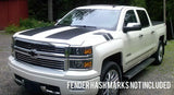 Pace Truck Style Rally Stripe Kit  - 2014-2015 Silverado