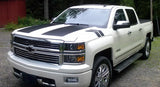 Hash Mark Decal Stripes - 2014-2015 Silverado 1500