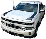 Hood Accent Stripes  - 2016-2018 Silverado 1500