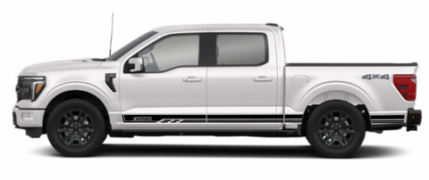 Side Rocker Decals For 2021-2024 Ford F-150 (x2)