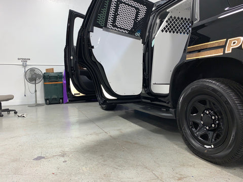 Reflective Safety Front and Rear Door Inserts for 2021-2023 Chevrolet Tahoe