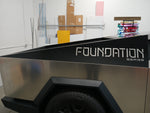 "Foundation Series" Bedside Panel Decals For The 2023-2024 Tesla Cybertruck (x2)