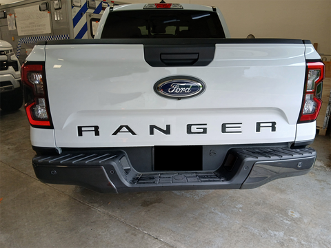 Tailgate "Ranger" Decal Inserts for 2024 Ford Ranger