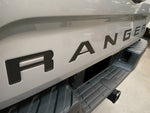 Tailgate "Ranger" Decal Inserts for 2024-2025 Ford Ranger