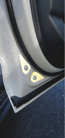 Reflective Safety Front and Rear Door Inserts for 2025-2026 Chevrolet Tahoe