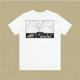 White Rim Trail - Adventure Life Trail Topographic Garment Dyed Tee