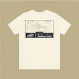Joshua Tree National Park - Adventure Life Trail Topographic Garment Dyed Tee