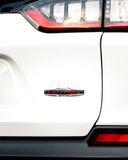 LATITUDE Tailgate Emblem Overlay Decal | Fits 2014–2021 Jeep Cherokee & 2015–2022 Jeep Renegade (Excludes Latitude Plus)