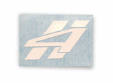 4 Rhombi  Trunk Emblem Overlay Decal - 2018-2020 Journey AWD