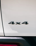 4×4 Emblem Overlay Decal – Color Vinyl Sticker | Fits Jeep Models with 4×4 Badge (Excl. 4xe / Grand Cherokee L/WL)