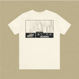 Acadia National Park - Adventure Life Trail Topographic Garment Dyed Tee